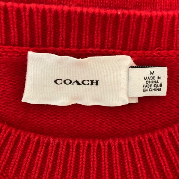 Coach Cashmere Rexy Sweater - Picture 8 of 9